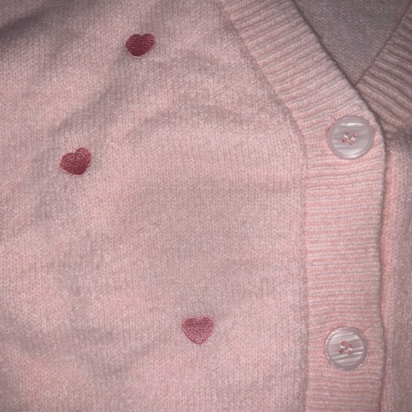 Witty Fox Heart Sweater S 